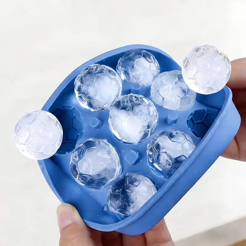 Ice Mold Sphere - قالب كرة قدم/هوكي جليدي من السيليكون