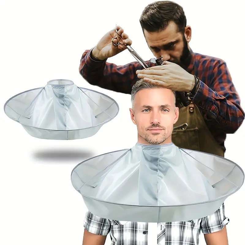 Home Barber - عباءة قص الشعر بتصميم مظلة قابلة