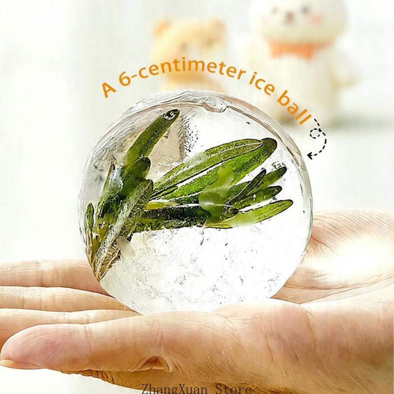 Ice Mold Sphere - حاوية مشروبات مريحة قابلة للطي مع