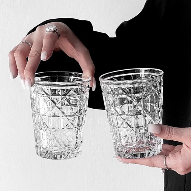 Old Fashioned Glass - خمر الماس منقوشة ، زجاج النبيذ