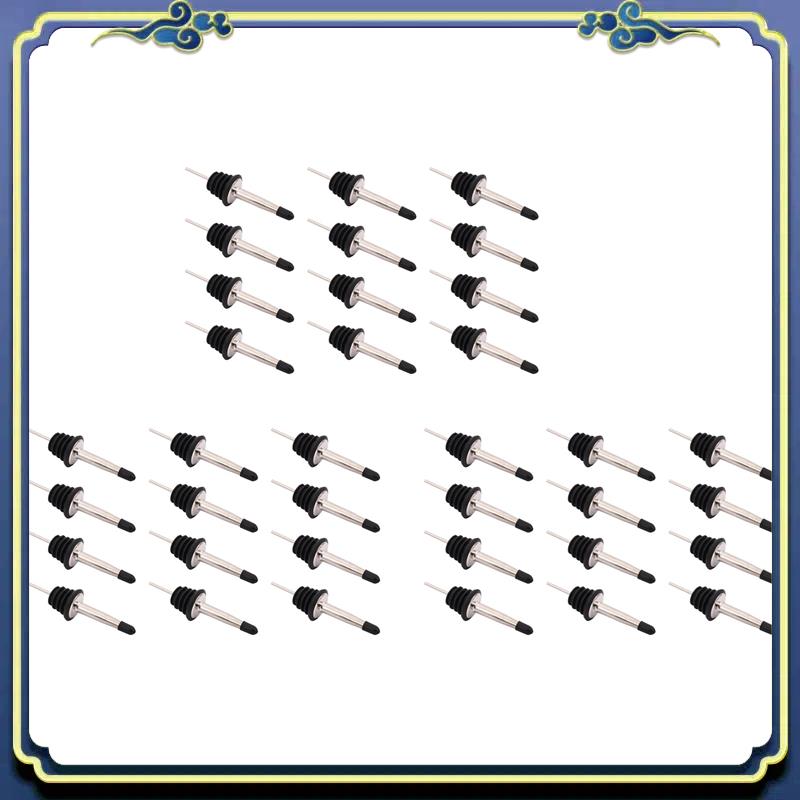 Speed Pourer Cap - A56P-36Pcs الفولاذ المقاوم للصدأ زجاجة الروح