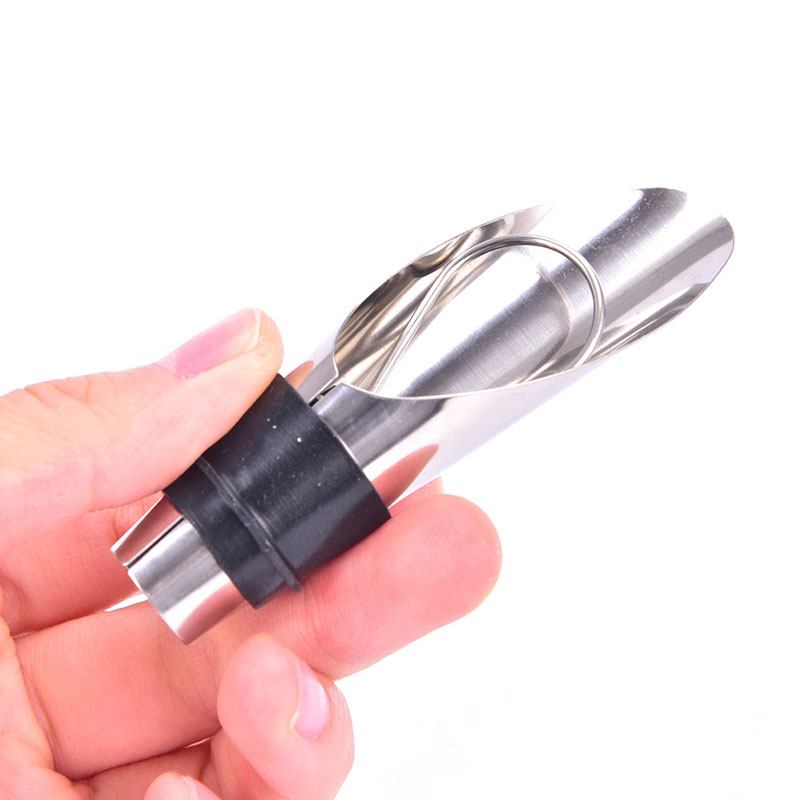 Wine Preservation Pump - 2 قطعة الفولاذ المقاوم للصدأ النبيذ