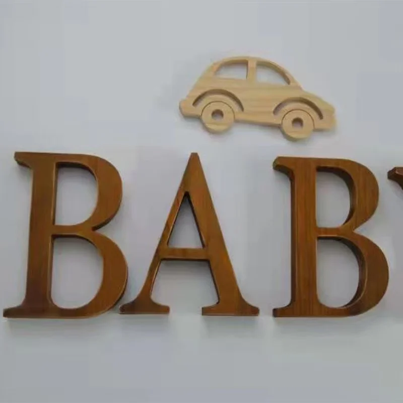Home Bar Word - لوحات أسماء خشبية مخصصة بتصميم عتيق،