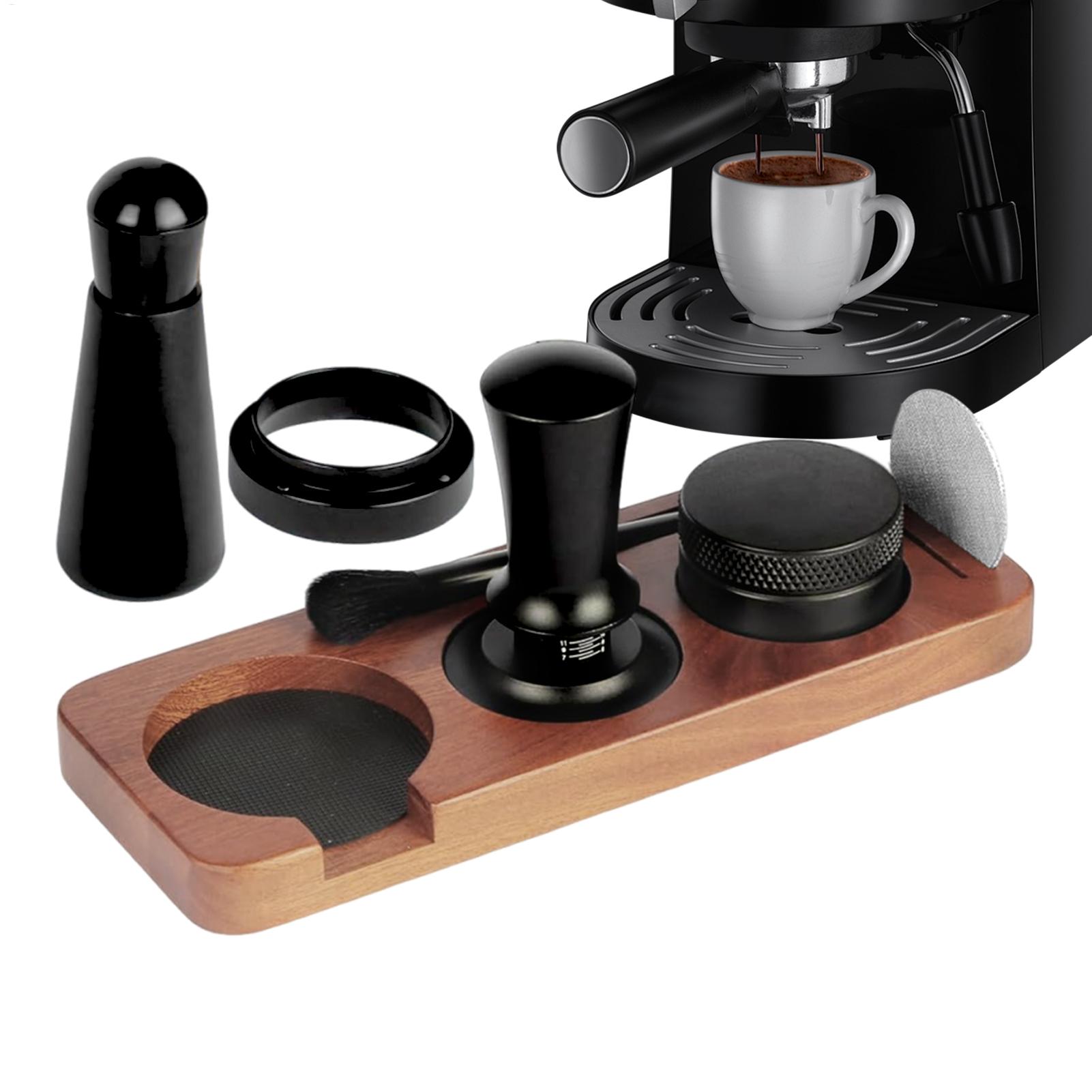 Home Bar Supplies - مجموعة مكبس وموزع قهوة الإسبريسو مقاس