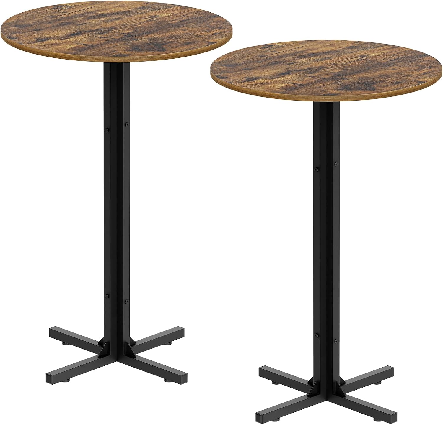 Home Bar And Counter - طقم طاولات بار دائرية مكون من