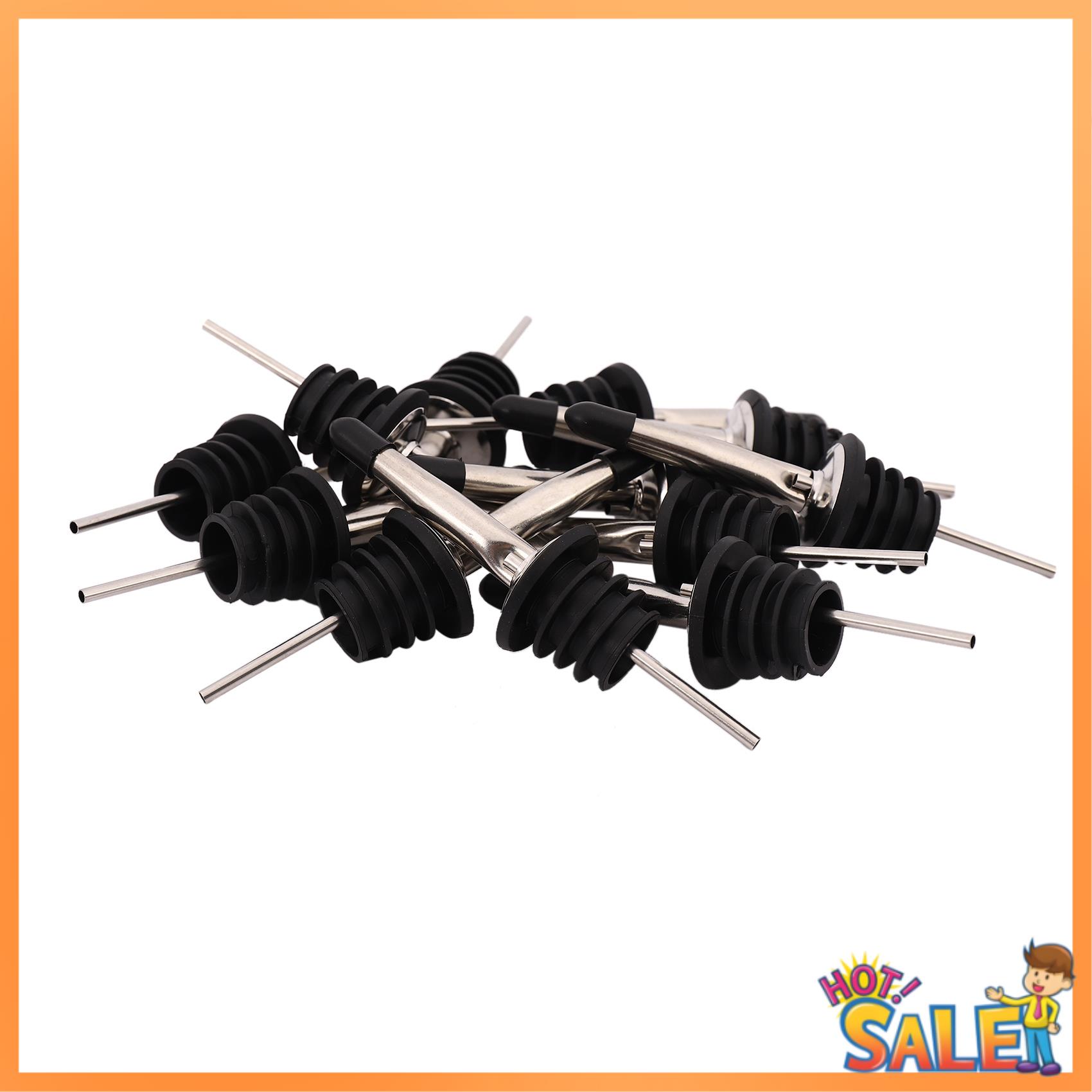 Speed Pourer Cap - AB68 12 قطعة من الفولاذ المقاوم