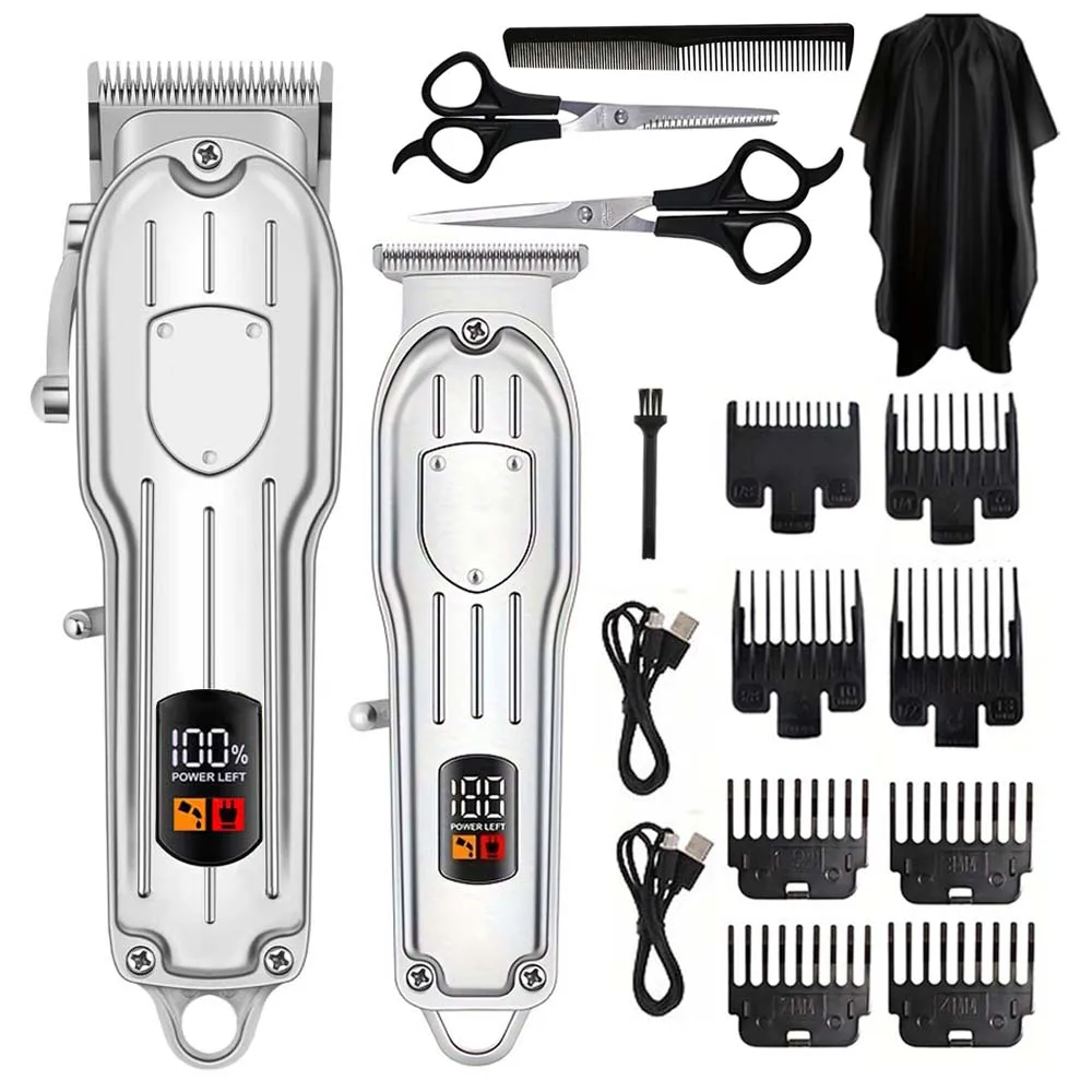 Home Barber - ماكينة حلاقة كهربائية مع شاشة رقمية
