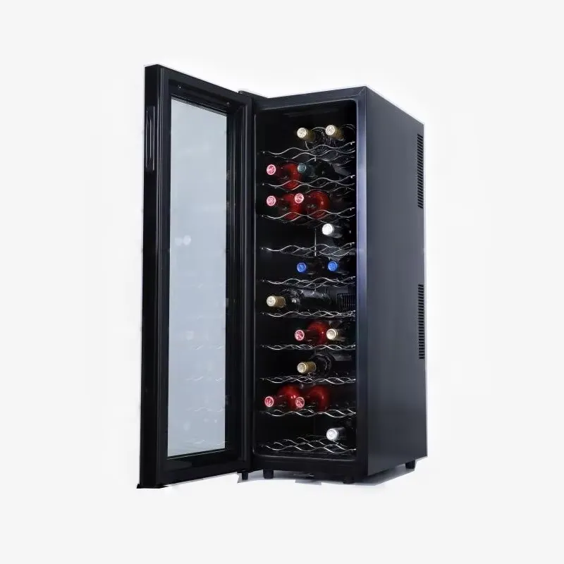 Home Bar And Fridge - ثلاجة نبيذ قائمة بذاتها مع باب