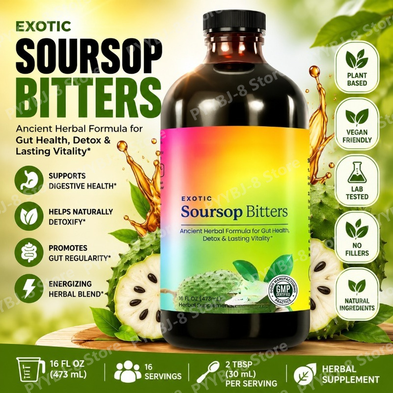 Bitters Bottle Set - قطرات نبات القشطة المريرة السائلة 473