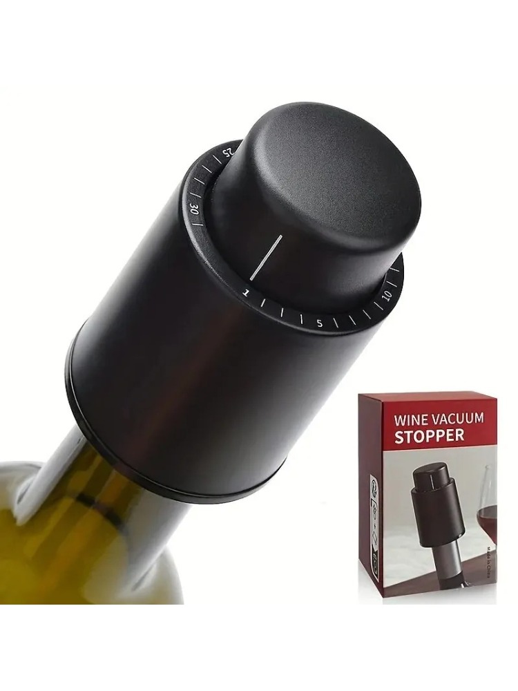 Wine Preservation Pump - مضخة تفريغ النبيذ التوقف غطاء سدادة