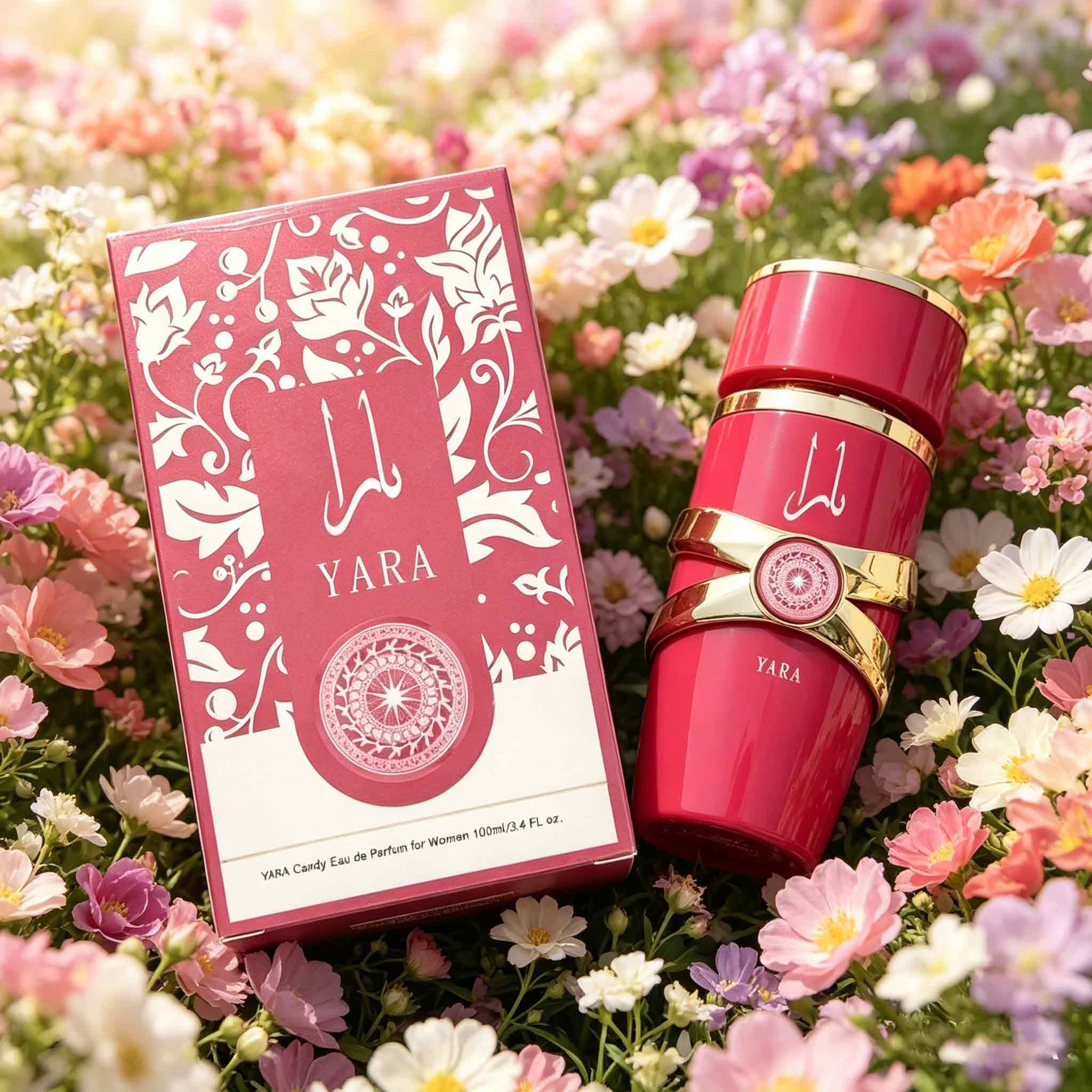 Home Bar Accessories - عطر يارا الشرق أوسطي، زجاجة حمراء