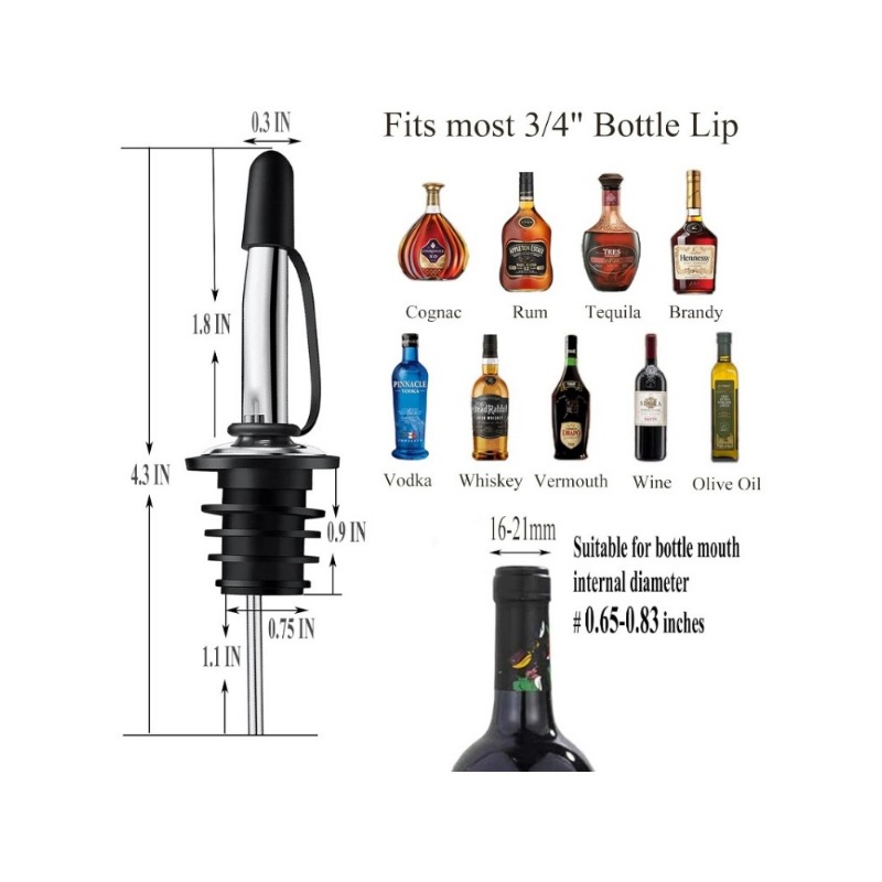 صنبور صب الخمور للزجاجات، مدفق - مراجعة Speed Pourer Cap وسعره