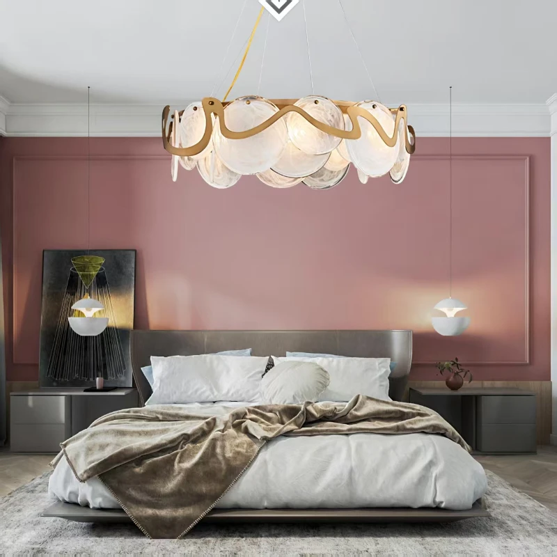 مصباح معلق زجاجي LED فاخر وعصر - مراجعة Home Bar And Counter وسعره