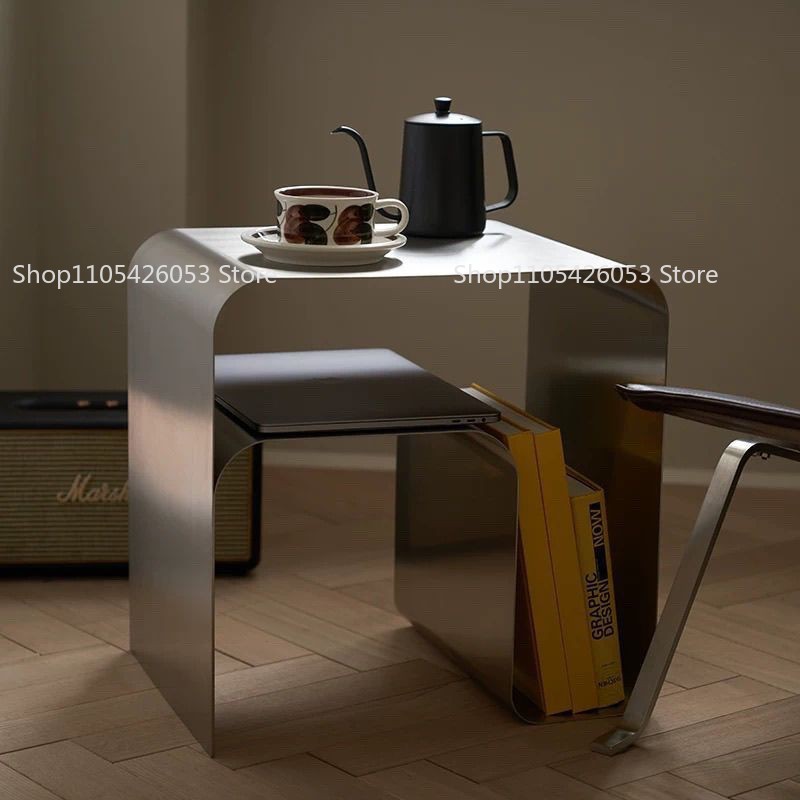 طاولة جانبية من الفولاذ المقاو - مراجعة Home Bar Shelf وسعره
