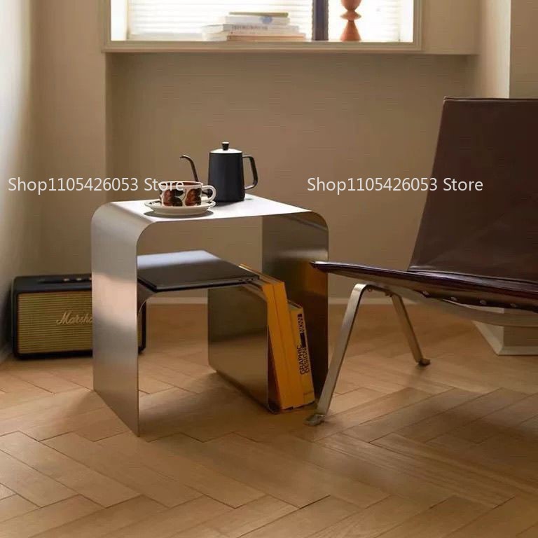 طاولة جانبية من الفولاذ المقاو - مراجعة Home Bar Shelf وسعره