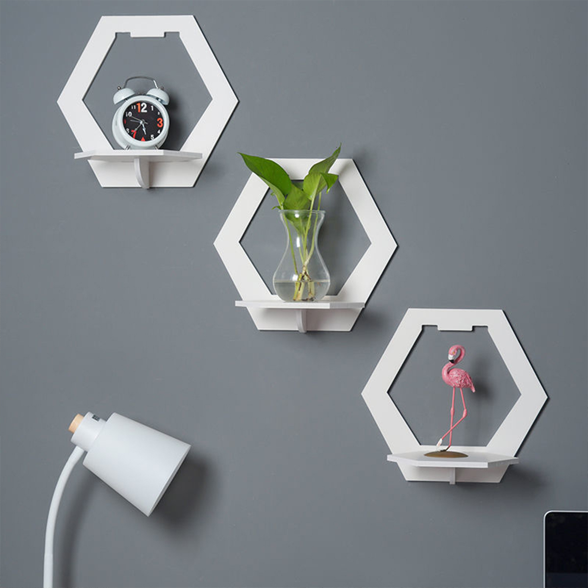 3 قطعة منظم الحائط طقم رفوف جد - مراجعة Home Bar Shelf وسعره