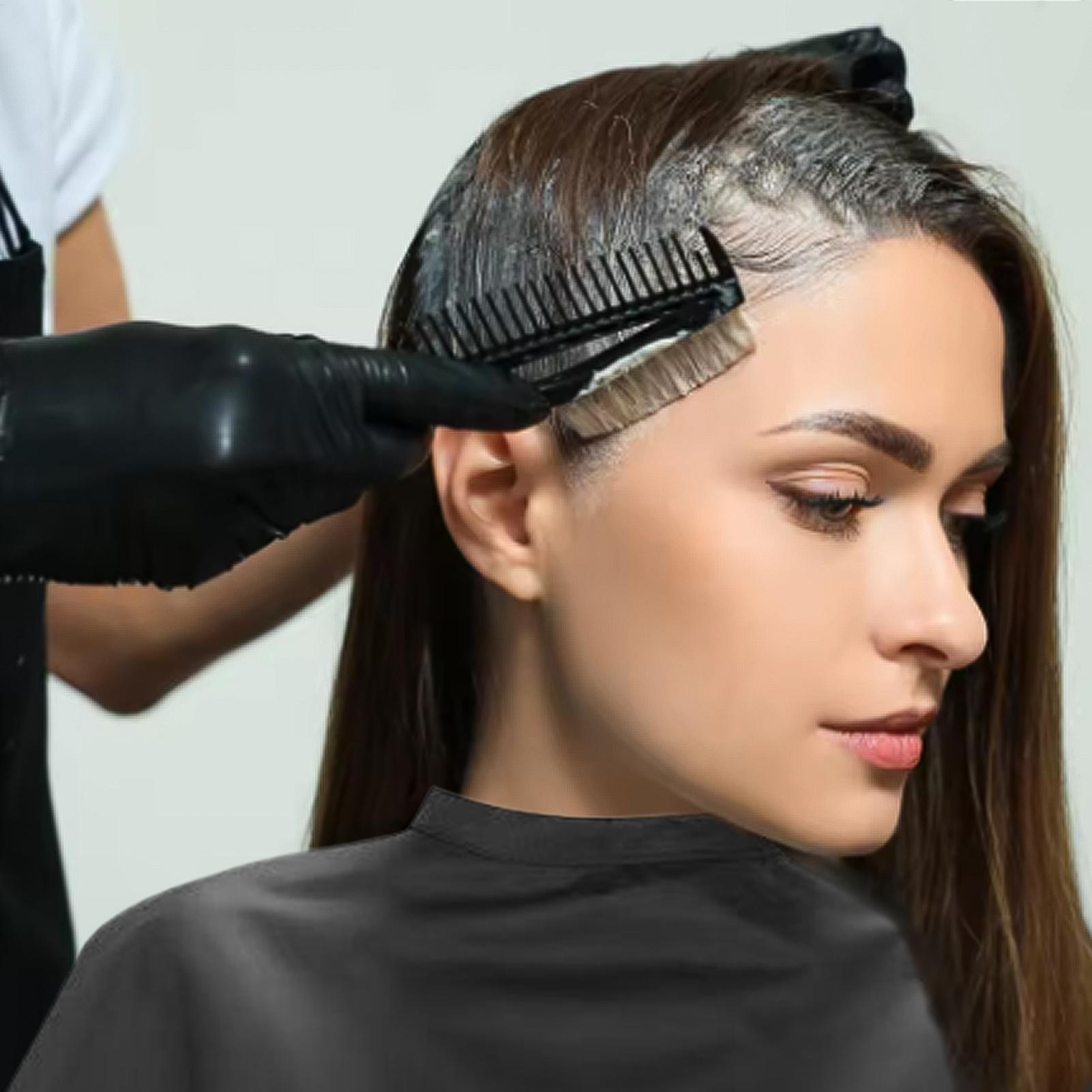 عباءة حلاقة سوداء قصيرة مربعة  - مراجعة Home Barber وسعره