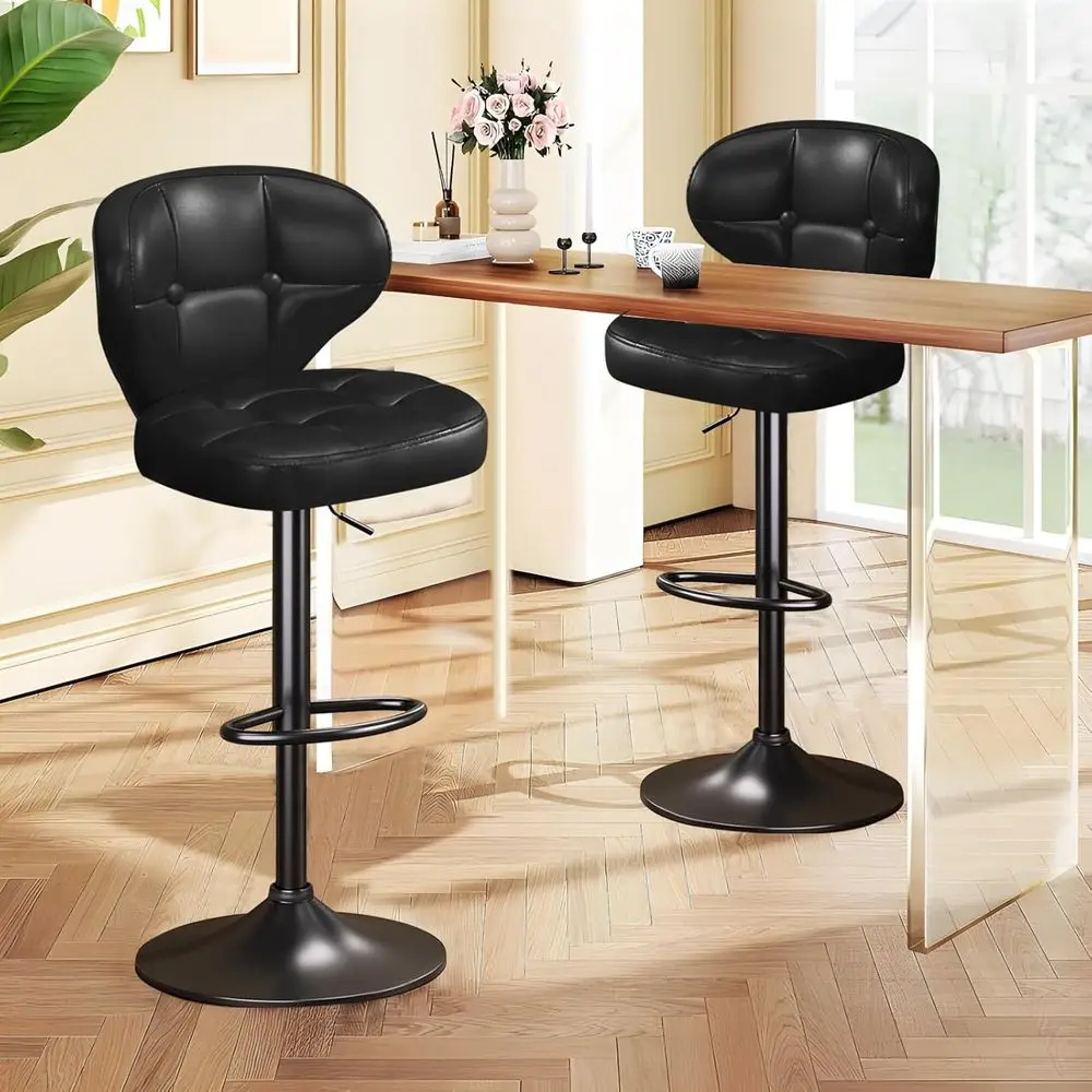 مجموعة من كرسيين دوارين قابلين - مراجعة Home Bar Stools وسعره