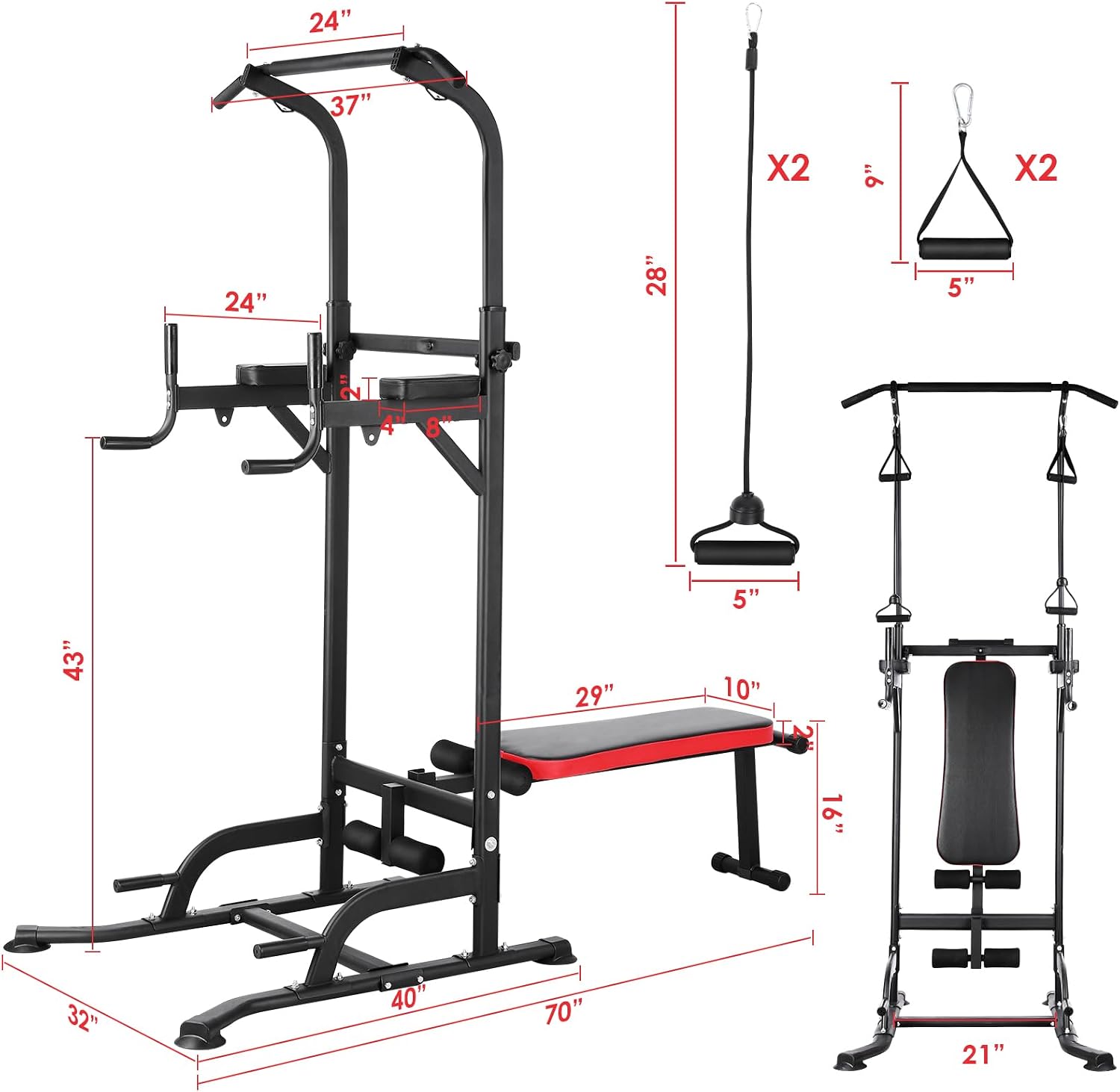 برج تمارين رياضية مع مقعد، وعم - مراجعة Home Bar Stand وسعره