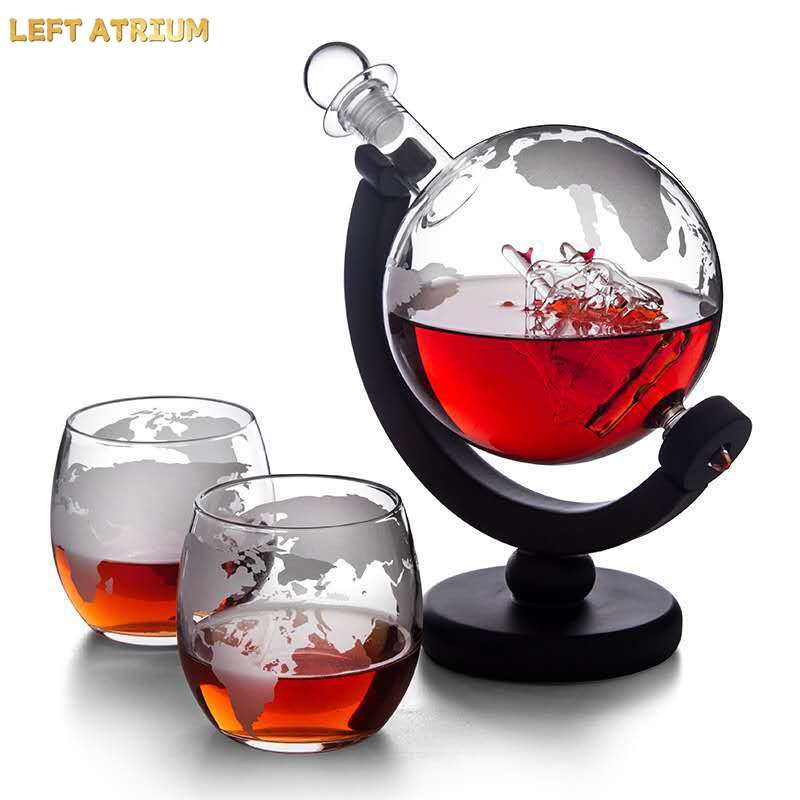 قارورة زجاجية على شكل كرة، طقم - مراجعة Decanter Globe Set وسعره