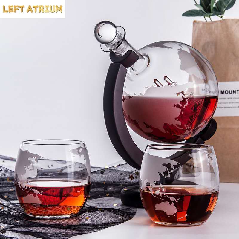 قارورة زجاجية على شكل كرة، طقم - مراجعة Decanter Globe Set وسعره