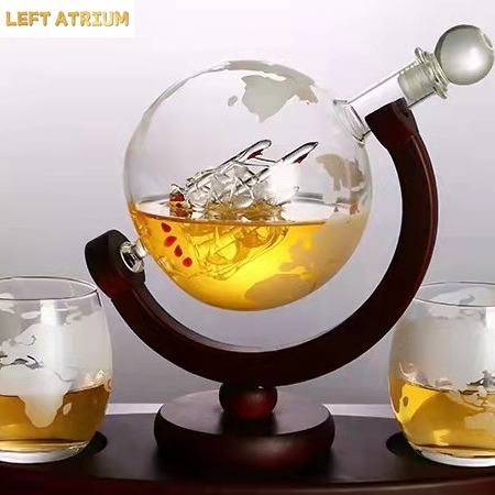 قارورة زجاجية على شكل كرة، طقم - مراجعة Decanter Globe Set وسعره