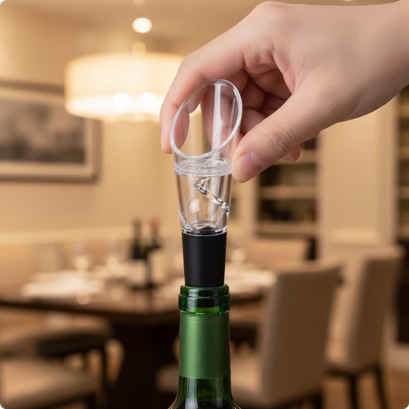 مُرشح هواء للنبيذ مع سدادة تفر - مراجعة Wine Preservation Pump وسعره