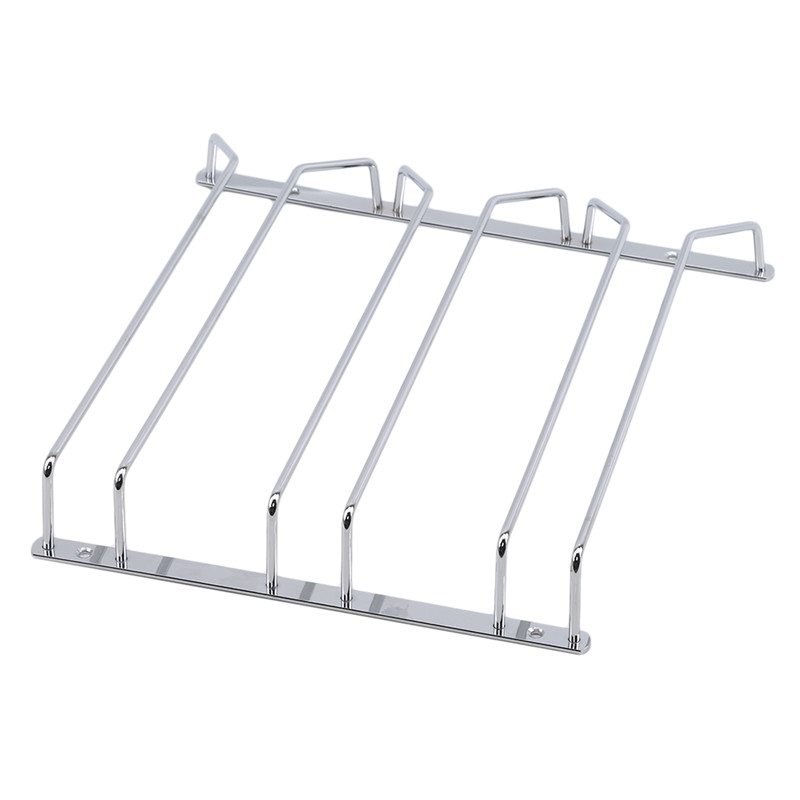 رف زجاجي للنبيذ من الفولاذ الم - مراجعة Home Bar Stand وسعره