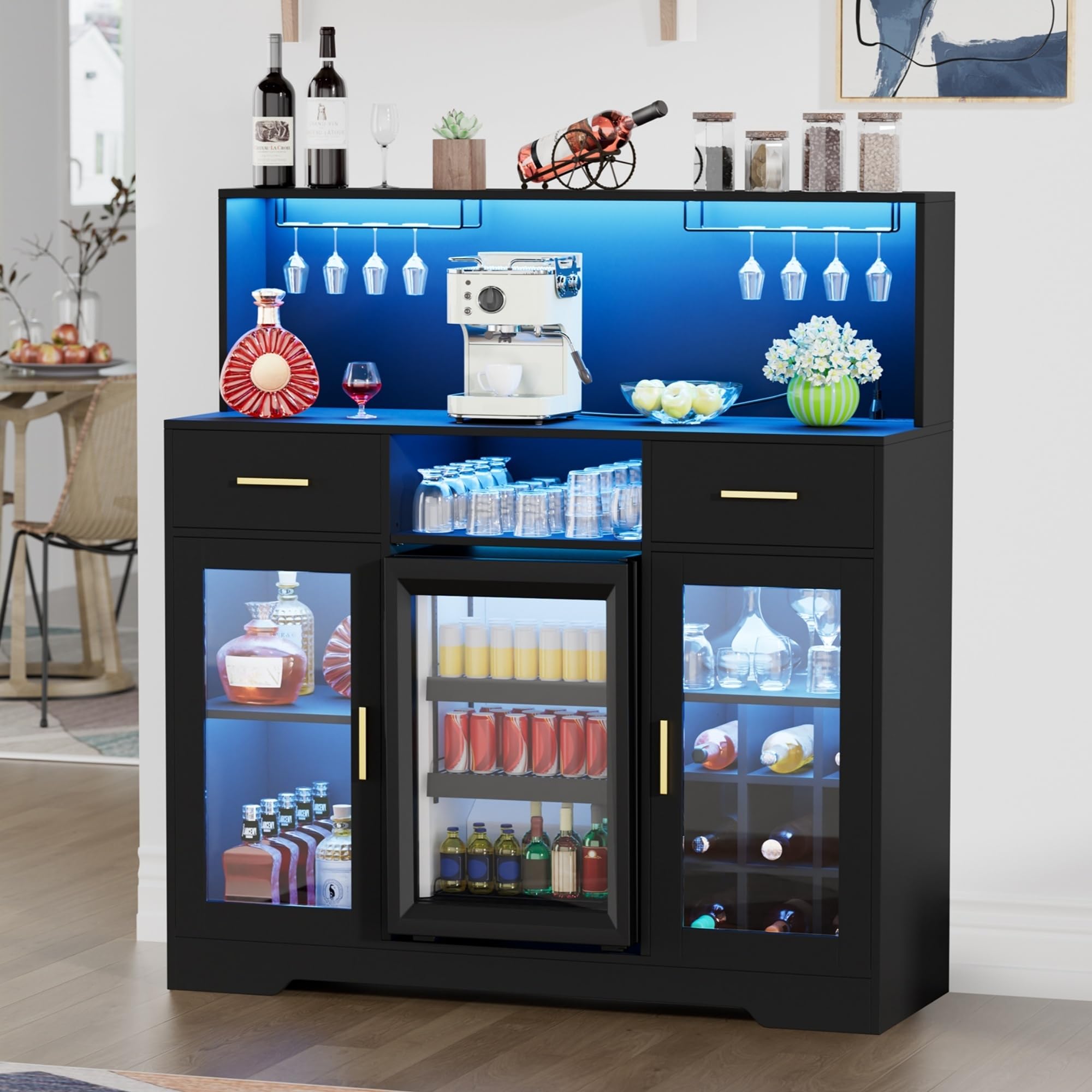 ثلاجة صغيرة مع وحدة تخزين، خزا - مراجعة Home Bar And Fridge وسعره