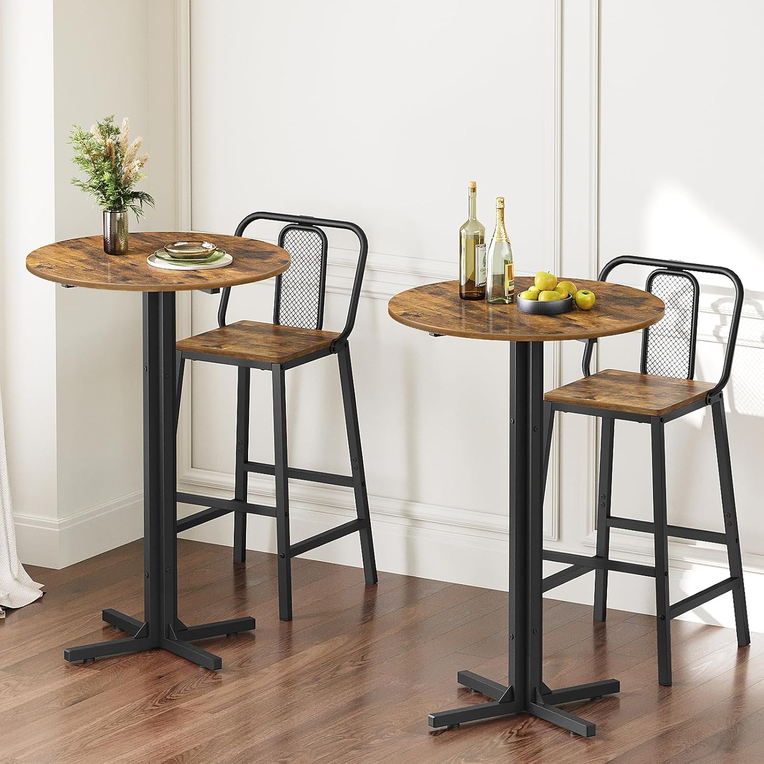طقم طاولات بار دائرية مكون من  - مراجعة Home Bar And Counter وسعره