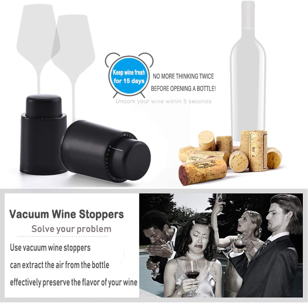 فراغ النبيذ مثبت زجاجي مختومة  - مراجعة Wine Preservation Pump وسعره