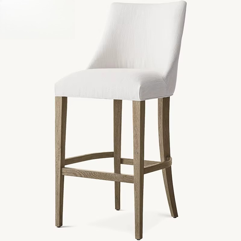 كرسي بار فاخر من الخشب الصلب،  - مراجعة Home Bar Stools وسعره