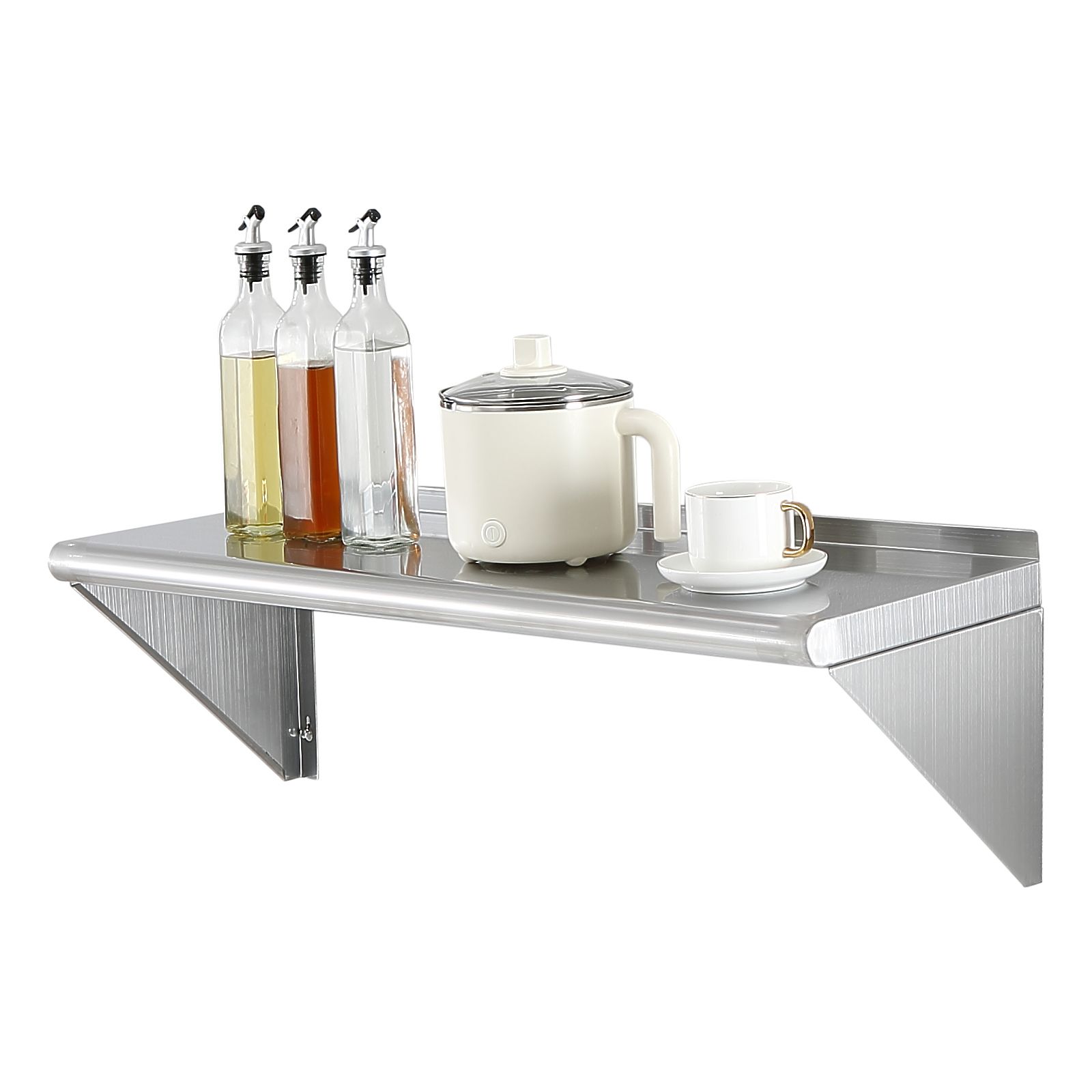 رف من الفولاذ المقاوم للصدأ مق - مراجعة Home Bar Shelf وسعره