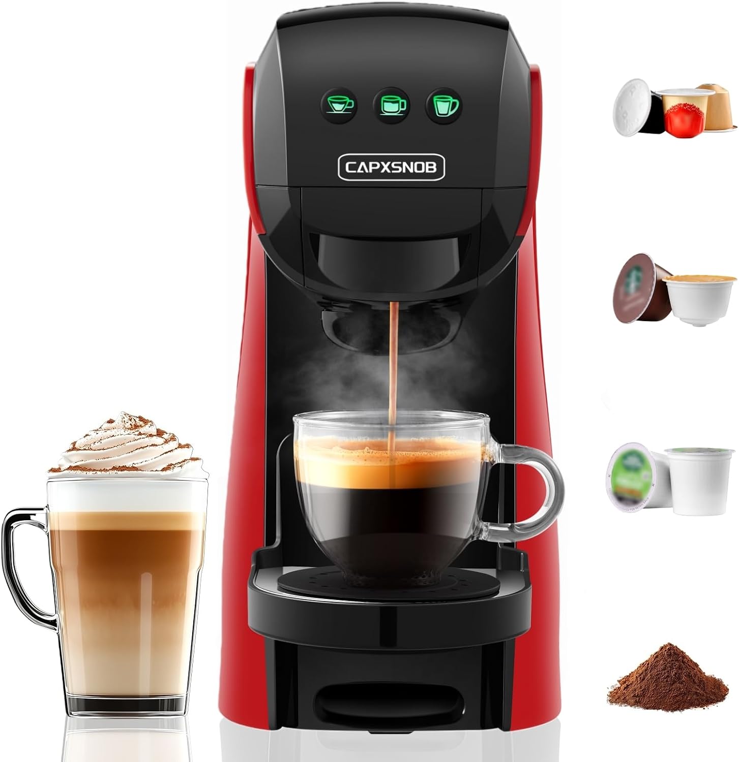 ماكينة صنع القهوة والإسبريسو 4 - مراجعة Home Bar And Coffee وسعره