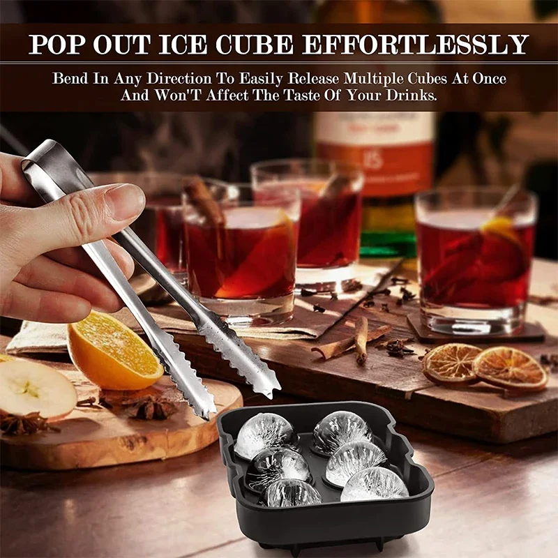 صواني مكعبات الثلج الكبيرة قوا - مراجعة Ice Mold Sphere وسعره