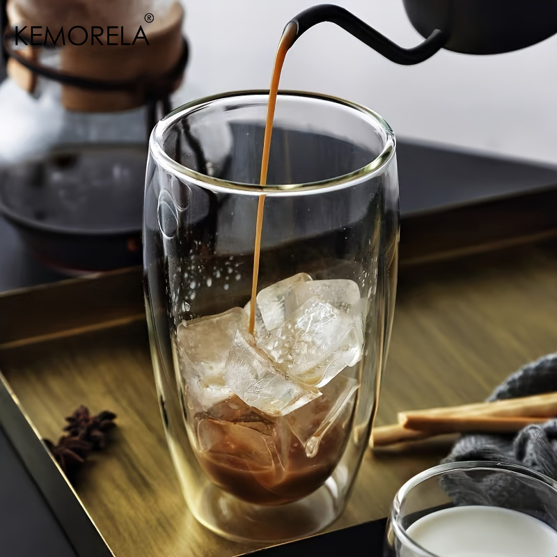 كوب زجاجي مزدوج الجدار مقاوم ل - مراجعة Highball Glass Set وسعره