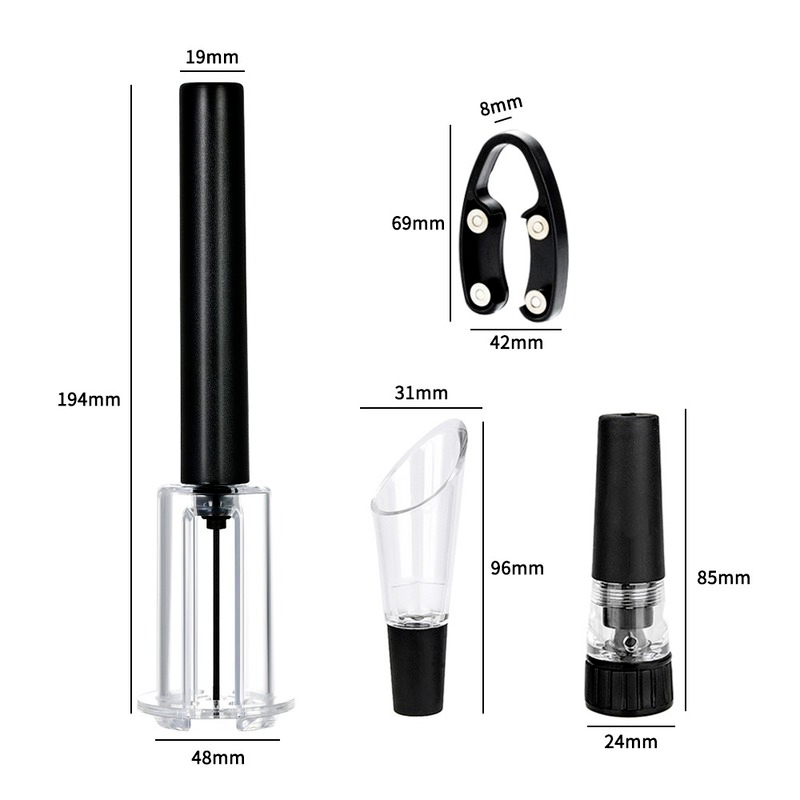 مضخة هواء فتاحة زجاجات النبيذ  - مراجعة Wine Preservation Pump وسعره