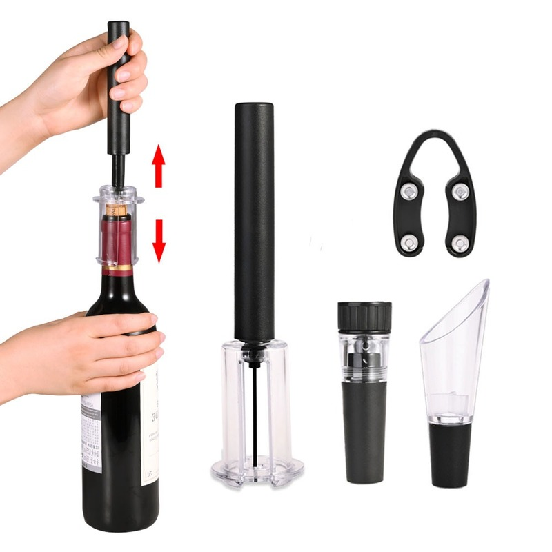 مضخة هواء فتاحة زجاجات النبيذ  - مراجعة Wine Preservation Pump وسعره